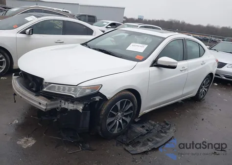 2015 Acura Tlx из США, поврежденный, VIN 19UUB1F3XFA019744